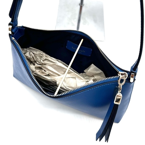 Kate Spade Sadie Crossbody Bag Blue (NWT) - Picture 9 of 10